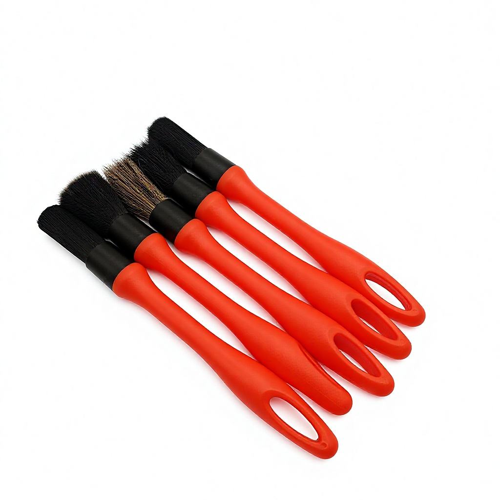PCC DublinDOTS Premium Set of 5 pcs Brush (Orange & Black )