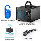 PCC Professional Ozone Generator 15,000 mg/h, 80W–150W for Car Detailing, Home, Smoke & Pet Odor Removal