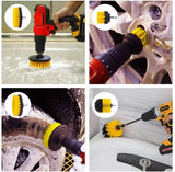 PCC Drill Type Cleaning Brush, Set Of 6 - Planet Car Care