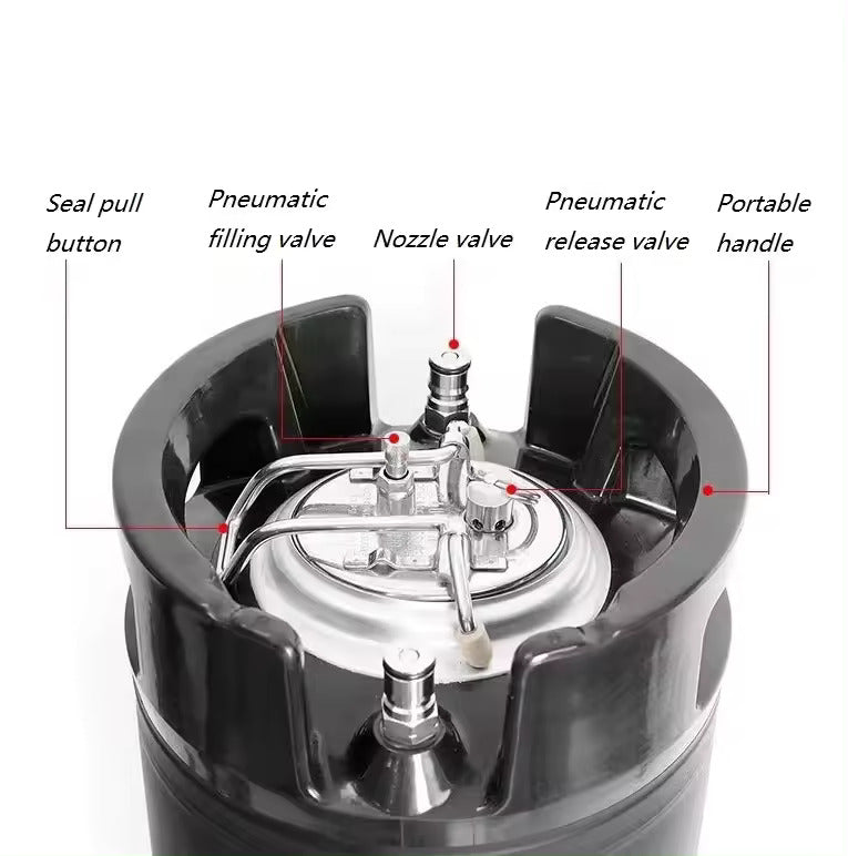PCC PPF Installation Liquid Pressure Tank 130 PSI | Stainless Steel Pressure Sprayer 19L