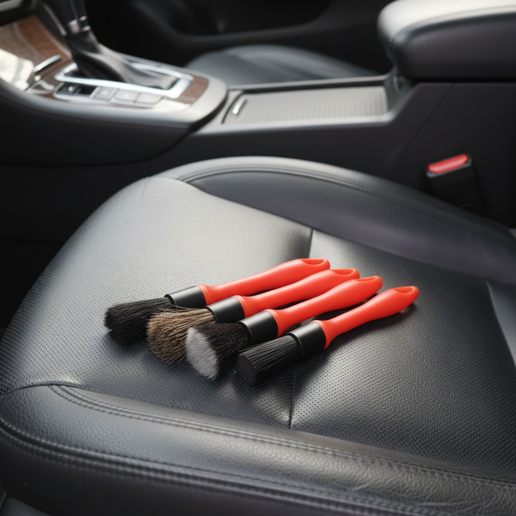 PCC Premium Brush, Set of 5, Orange Black