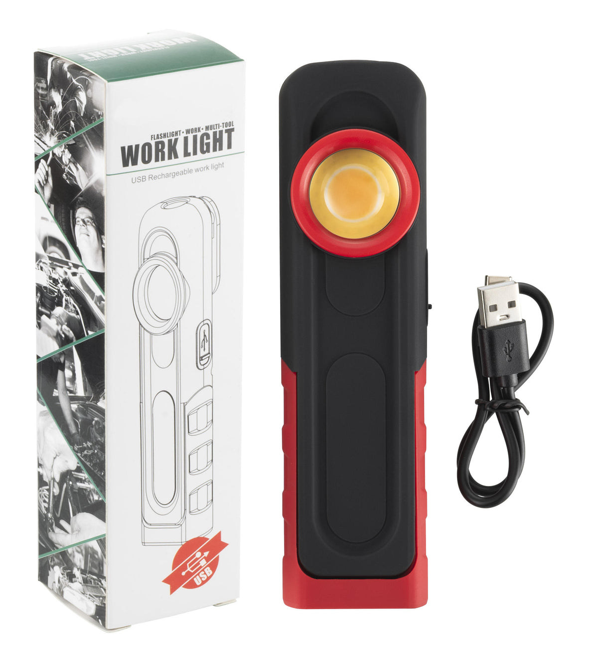 PCC Rechargeable LED Handheld Work Light Set