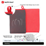North Wolf Clay Mitt, 3.0 Red