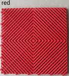 PCC Car Wash Floor Mat Tile, 40x40cm (1.72 sq. ft), Thickness 32mm
