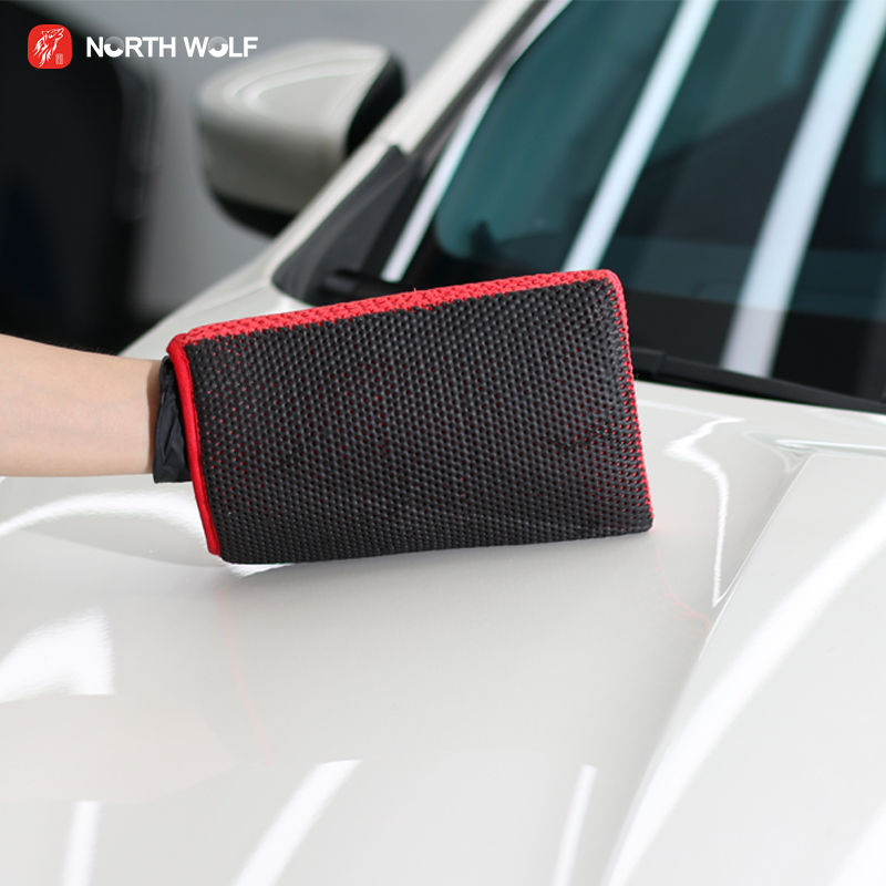 North Wolf Clay Mitt, 3.0 Red