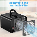 PCC Professional Ozone Generator 15,000 mg/h, 80W–150W for Car Detailing, Home, Smoke & Pet Odor Removal