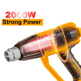INGCO HG200078  2000W Heat Gun, 50 /450°C/550°C