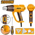 INGCO HG200078  2000W Heat Gun, 50 /450°C/550°C