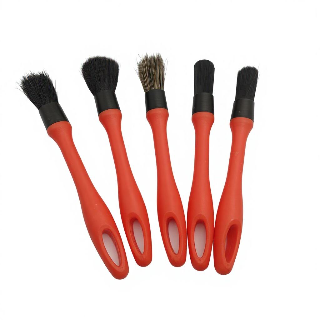 PCC Premium Brush, Set of 5, Orange Black