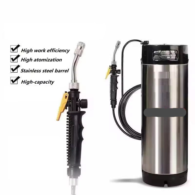PCC PPF Installation Liquid Pressure Tank 130 PSI | Stainless Steel Pressure Sprayer 19L