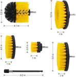 PCC Drill Type Cleaning Brush, Set Of 6 - Planet Car Care