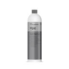 "Koch Chemie Hydro Plast Care 1L bottle – professional plastic restorer and protectant for car interiors and exteriors"