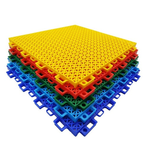 PCC Vented Garage Floor Tiles – 30×30cm, 16mm PP Interlocking Tiles