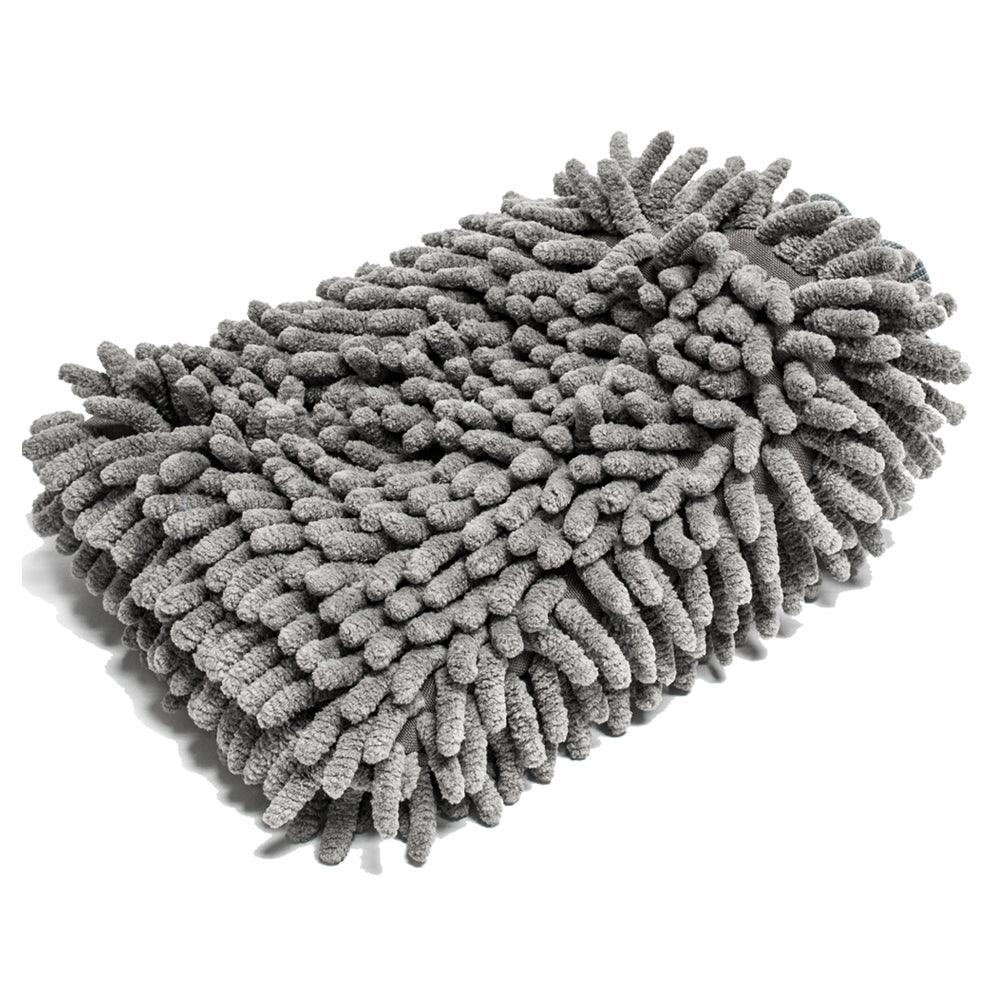 PCC Chenille Microfiber Wash Mitt, Grey - Planet Car Care