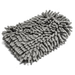 PCC Chenille Microfiber Wash Mitt, Grey