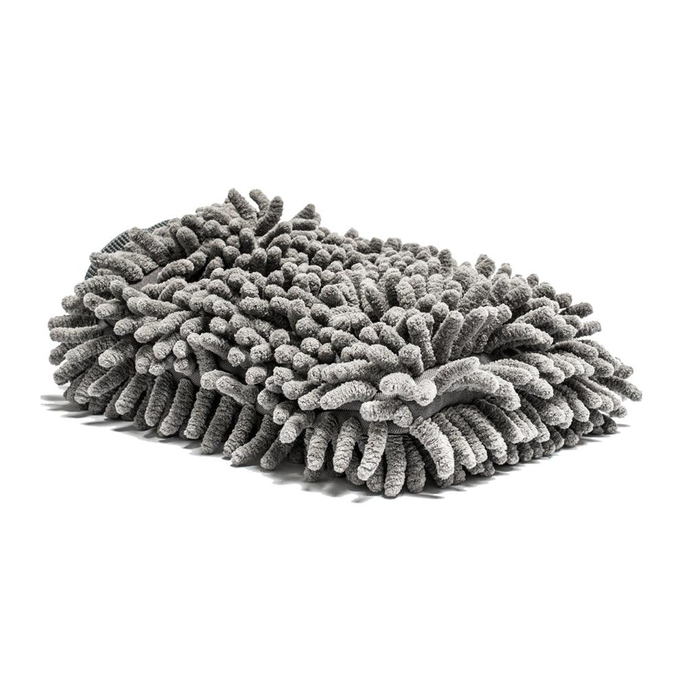 PCC Chenille Microfiber Wash Mitt, Grey - Planet Car Care