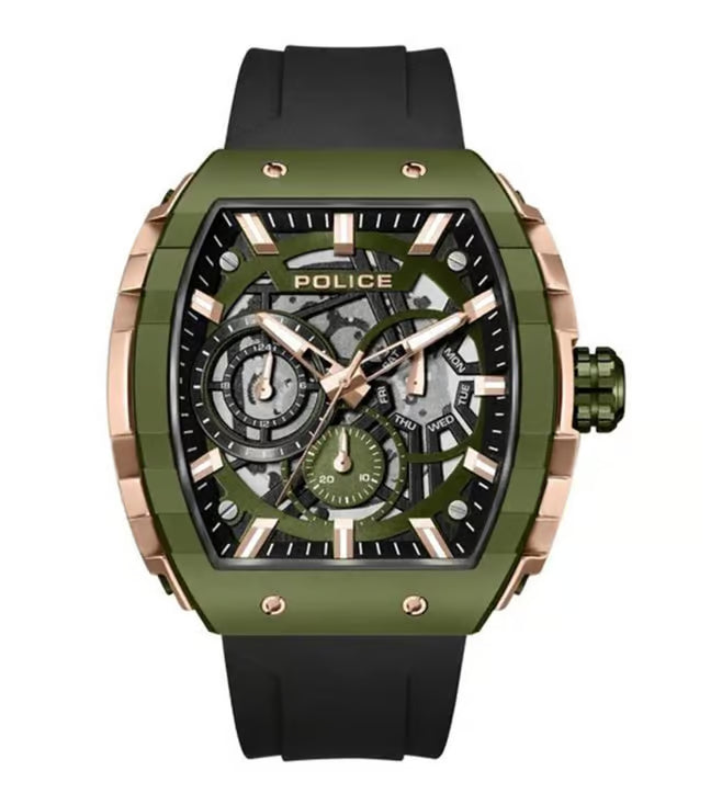 Police Quartz Analog Black Dial Men's Watch – PLPEWGQ0063003W