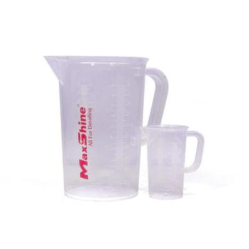 MaxShine Measuring Cups Set, 100ml & 1000ml