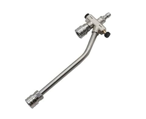 PCC Dual Lance Pressure Washer Wand Stainless Steel 4000PSI


