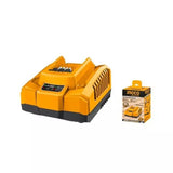 INGCO FCLI20411 Fast Intelligent Charger for Li-Ion Battery 20V, 4A
