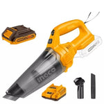 INGCO CVLI20126 Cordless Li-Ion Car Vacuum Cleaner 20V - Battery & Charger Included