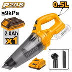 INGCO CVLI20126 Cordless Li-Ion Car Vacuum Cleaner 20V - Battery & Charger Included