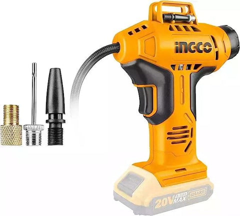 INGCO CACLI2001 Cordless Li-Ion Auto Air Compressor 20V - Battery & Charger Not Included - Planet Car Care