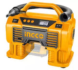 INGCO CACLI2002 Cordless Li-Ion Auto Air Compressor 20V - Battery & Charger Not Included - Planet Car Care