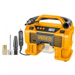 INGCO CACLI2002 Cordless Li-Ion Auto Air Compressor 20V - Battery & Charger Not Included