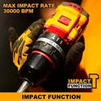 INGCO CIDLI20668 Compact Brushless Cordless Impact Drill 66N.m -20V | With Double Battery & Charger