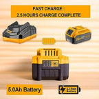 INGCO FBLI2003 Li-Ion Battery Pack 20V 5.0Ah - Planet Car Care
