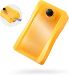 Protint blade disposal container for snap-off utility knife blades
