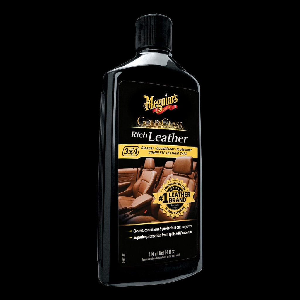 Leather Cleaner and Conditioner Meguiar's Gold Class Rich Leather, 414ml -  G17914 - Pro Detailing