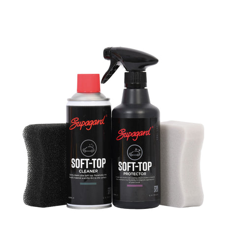Supagard SupaCabrio Fabric Cleaner & Protector Pack (Soft Top Cleaner)