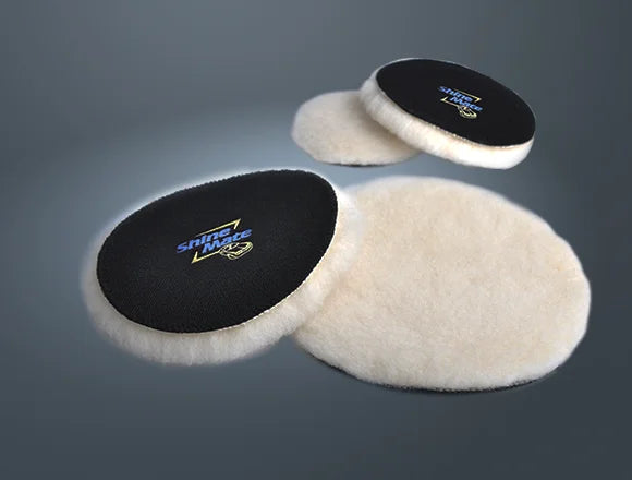 Shinemate T160 Heavy-Cut Wool Pad High-Nap 5"