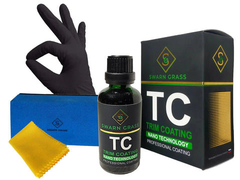 Swarn Grass Premium Black Trim Coating Kit Nano Technology (TC)