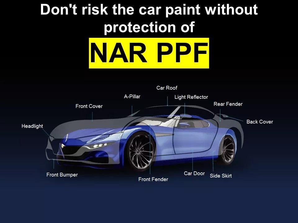 NAR Paint Protection Film (PPF), Heat Self Healing TPU Matte, M190, 190um - Planet Car Care