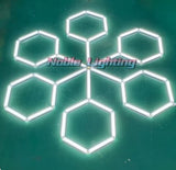 PCC Star Hexagon Light For Car Detailing Store