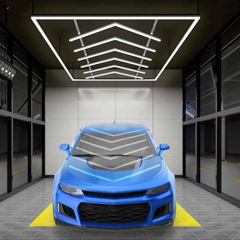 PCC 1D Arrow Light For Car Detailing Store, 16x8 ft