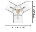 PCC Hexagon Light 3-Way 120 Deg Y Connector