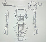 Tint & Orange Car Interior Paint Protection Film (PPF) Pre-Cuts