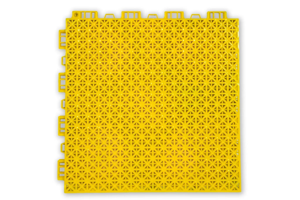 PCC Vented Garage Floor Tiles – 30×30cm, 16mm PP Interlocking Tiles
