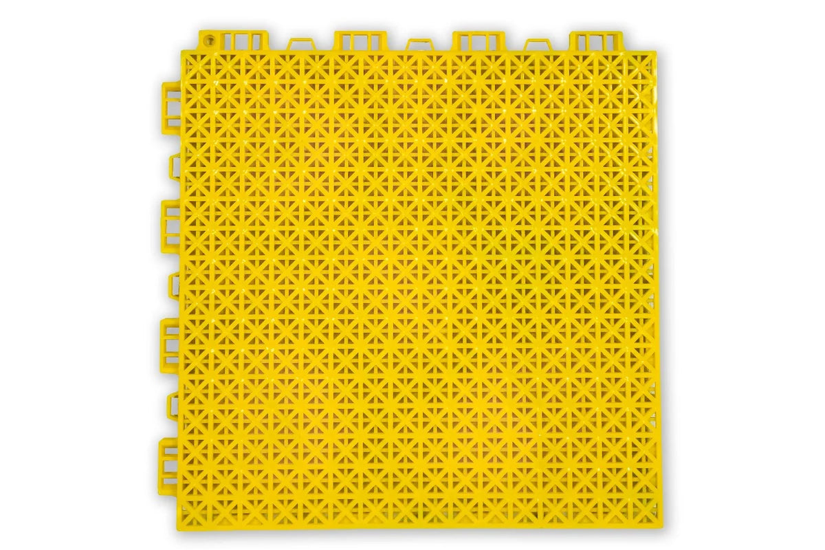 PCC Vented Garage Floor Tiles – 30×30cm, 16mm PP Interlocking Tiles