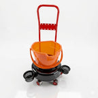 PCC Car Wash Bucket Trolley Kit with Handle, Grit Guard & Bottle Holders, Type3