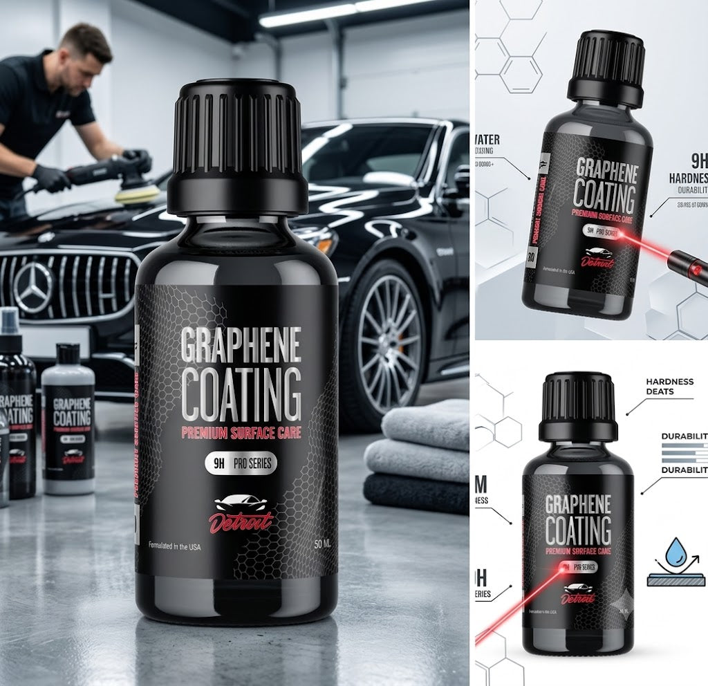 Detroit Graphene Coating 9H Pro, 50ml