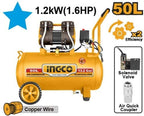 INGCO ACS112501 Air Compressor – 50L Oil-Free Air Compressor