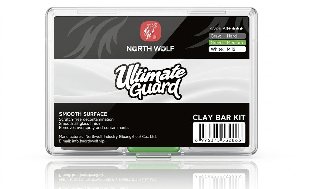 North Wolf Ultimate Guard Clay Bar Kit 50g  – Premium Car Detailing Clay