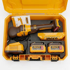 INGCO APLI20158 Cordless Li-Ion DA Polisher 20V with Battery & Charger 5" & 6"