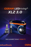 OSRAM H8/H9/H11/H16 LED Headlight Bulb, 50W, Pair