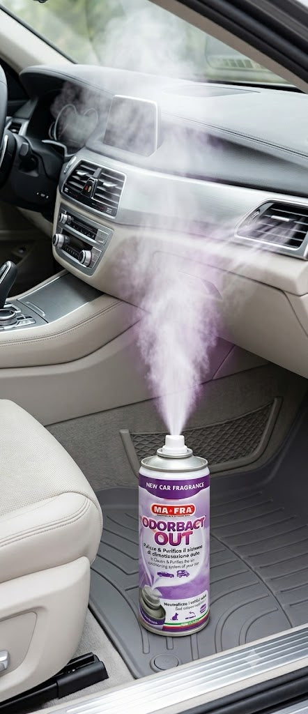Mafra Odorbact Out Car AC Sanitizer – New Car Fragrance